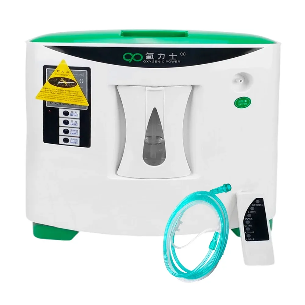 Concentrador de oxígeno con flujo ajustable de 2-4 y 9 litros, 110v / xy-1s