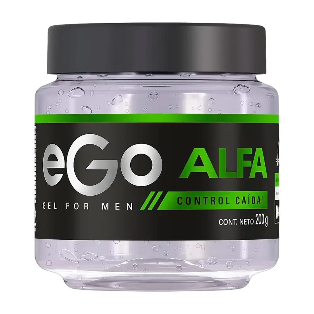 1pza Gel ego for men fijador de cabello con control caída de 200ml / 215689