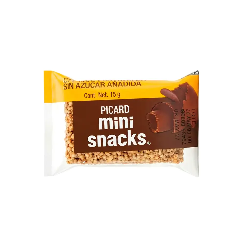 1pza sobre barra picard de chocolate con leche y amaranto 15g / 900841