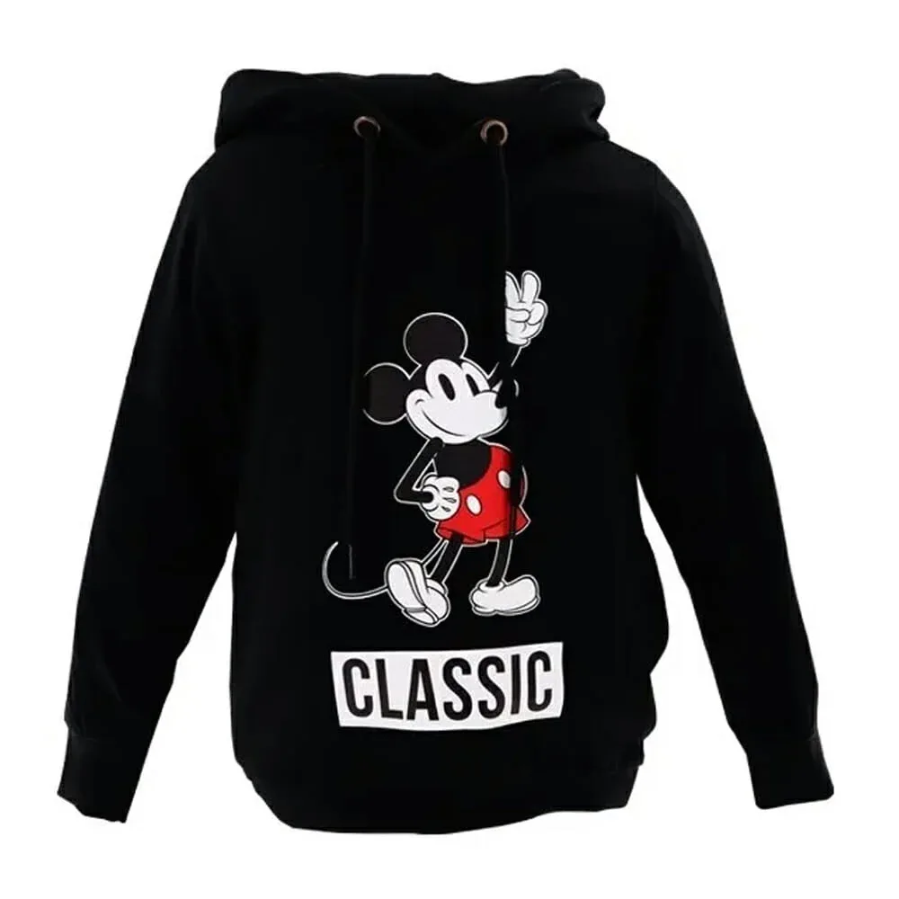 Sudadera de niña con diseño de mickey mouse color negro / w21hdg1 variedad de tallas