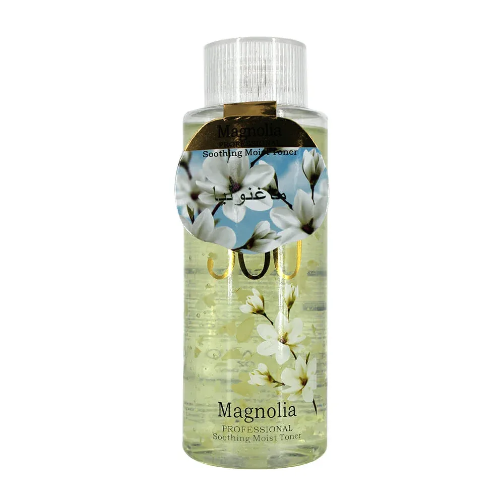 Tónico facial hidratante calmante rako con extracto de magnolia 300ml / rk260