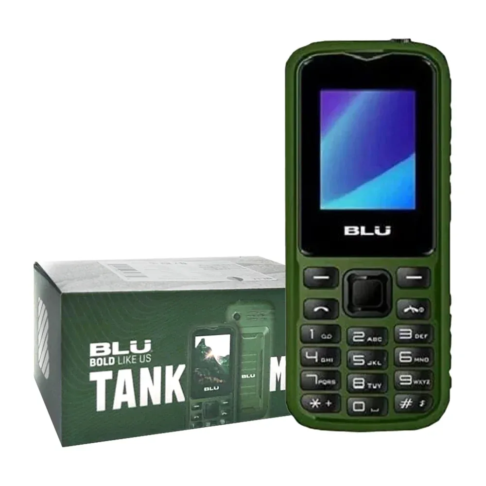 Celular blu tank mini t650 1.8 gsm desbloqueado 32mb dual sim, linterna, cámara vga - negro