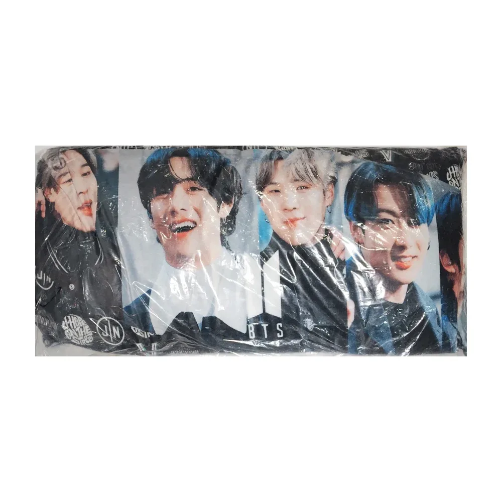 Almohada jumbo larga 120x50cm con diseño de bts, variedad de modelos