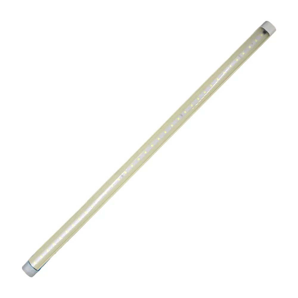 1pza Regleta led de plástico t8 de 60cm, 9w / mg02101