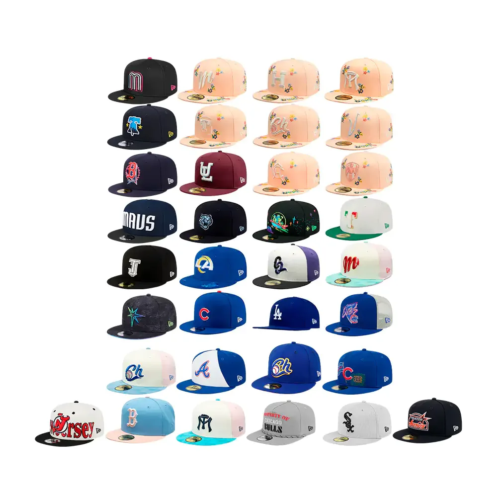 1pza gorra plana original con diseño bordado de equipos deportivos, variedad