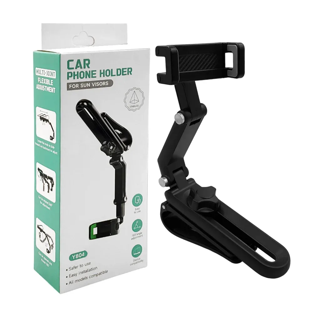 Soporte multi ajustable con bloqueo para carro, variedad de colores