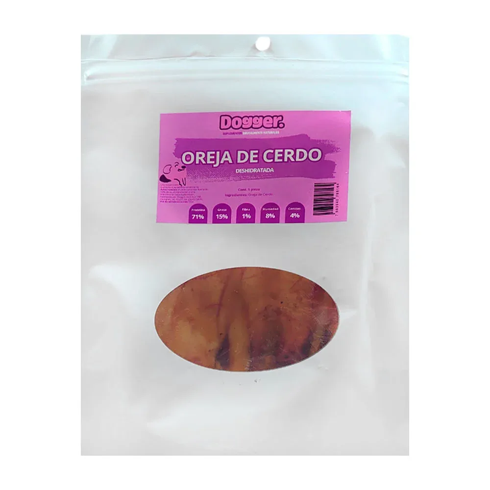 Oreja de cerdo deshidratada premio para perro / 798164 / oreja cerdo