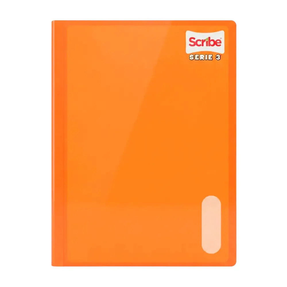 Cuaderno - libreta scribe cosido con 100 hojas de cuadro chico, variedad de colores
