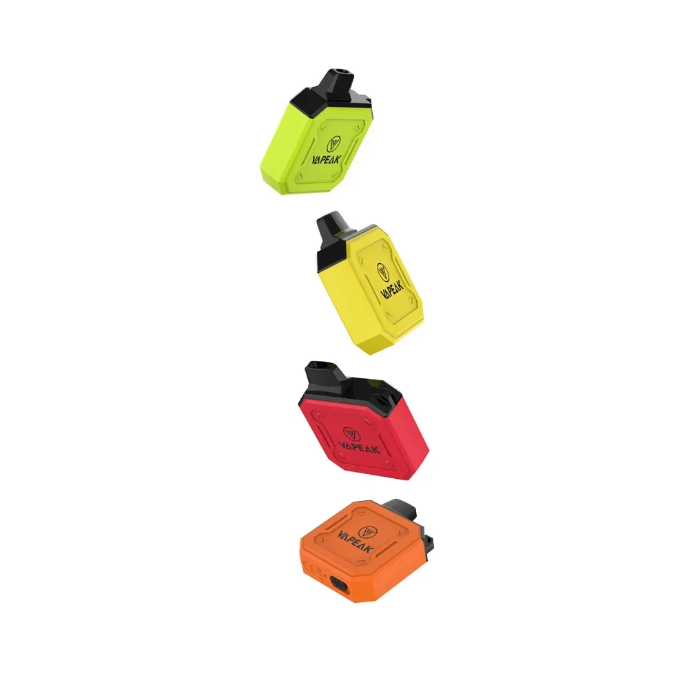 Vape / cigarro electrónico de 800 puffs con 2ml y 2% de nicotina / vapeak, variedad de sabores / vapeak.800