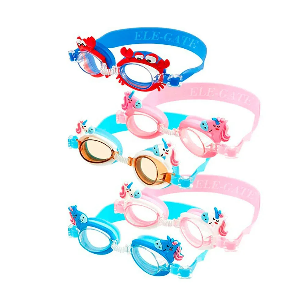 Goggles para natación, infantiles, ajustables y con diseño de animales, variedad de diseños / dep.38.2