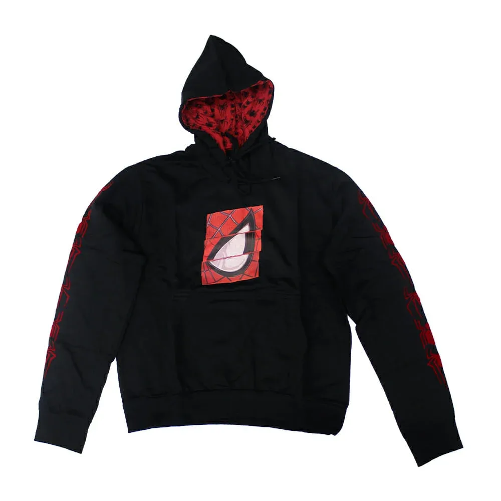 Sudadera de niño con diseño de spider man color negra /nwh6b variedad de tallas