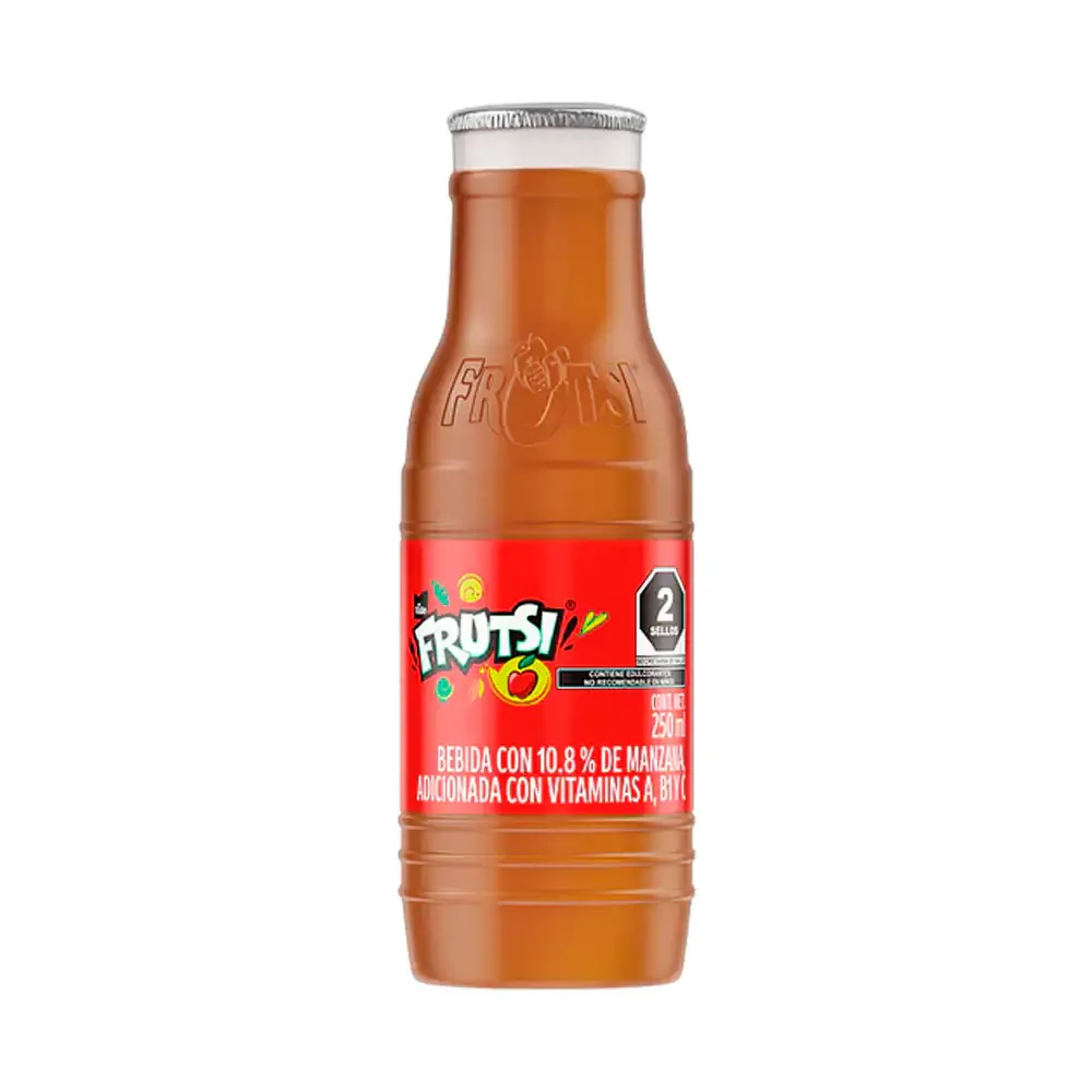 Frutsi del valle sabor manzana combinado con naranja, 250ml / 1988