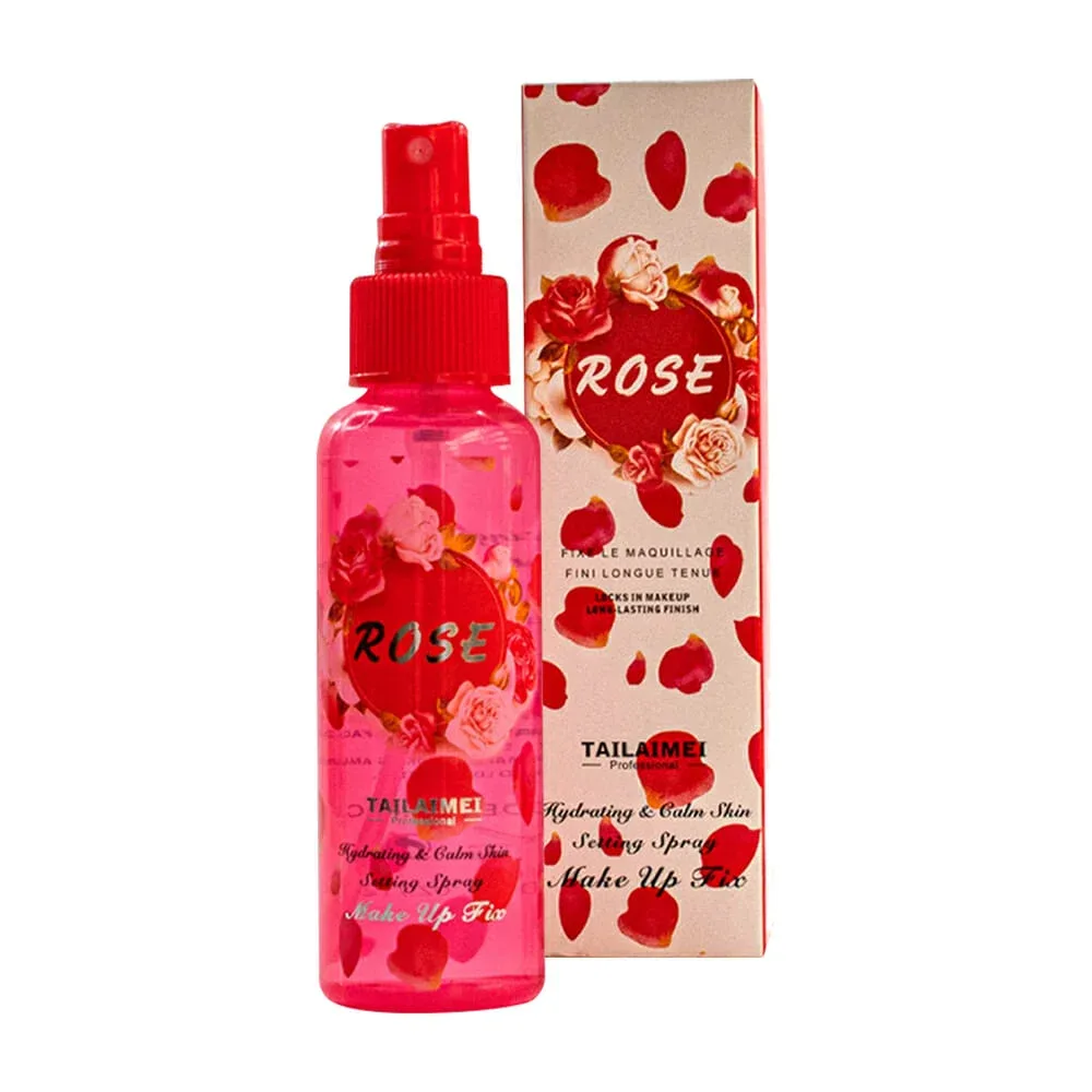 Fijador de maquillaje hidratante de rosas tlm-ss002