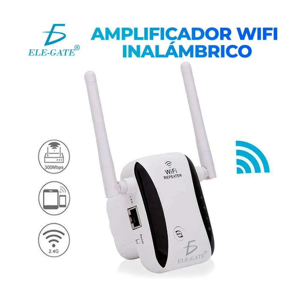 Repetidor router inalámbrico de wifi a máximo 300mbps / wl.33