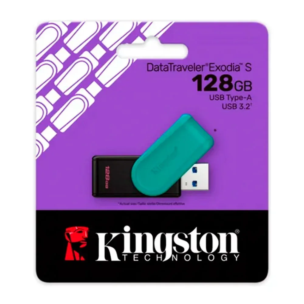 Memoria usb 3.2 datatraveler exodia S 128gb / dtxs/128gb