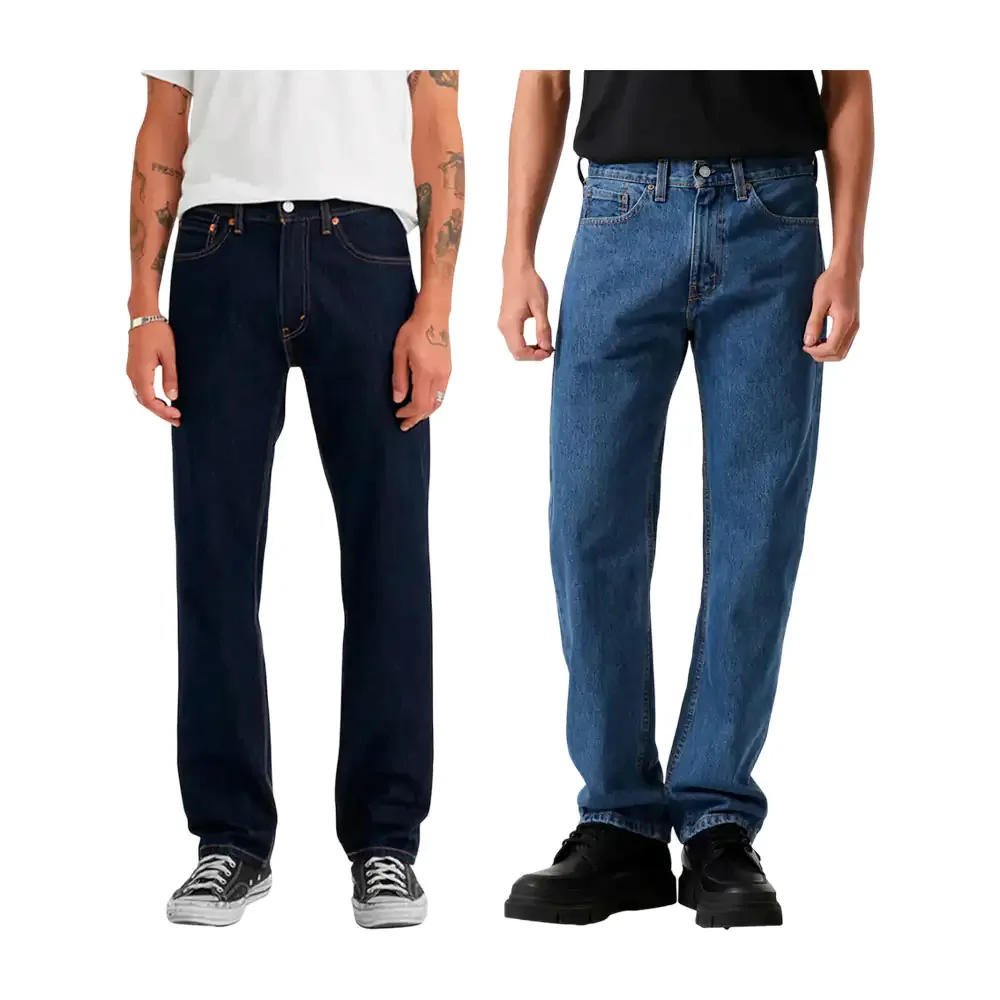 Pantalón levis original corte 505 regular, variedad de tallas, modelos y colores