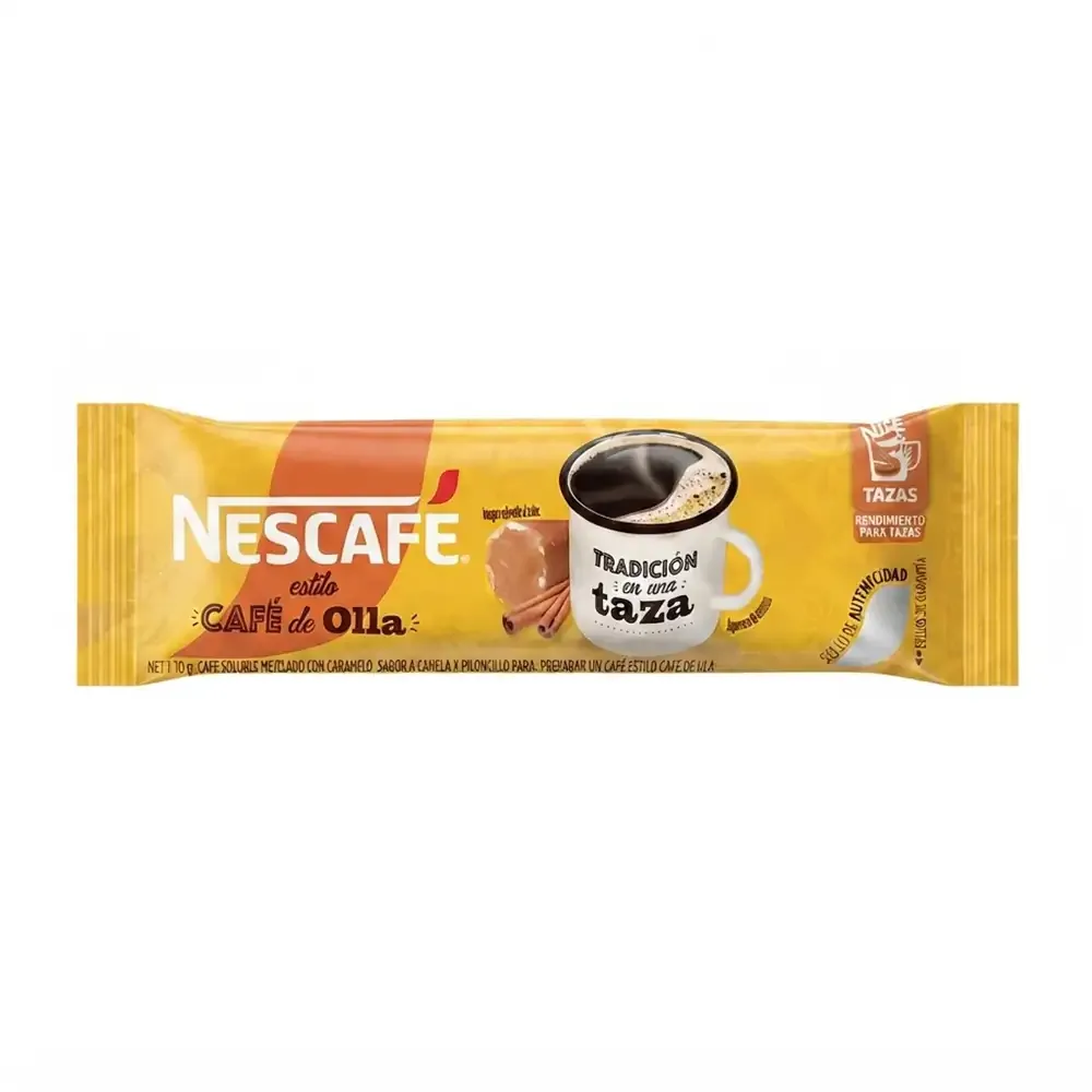 1pza sobre de café nescafe estilo café de olla, 10g / 639936