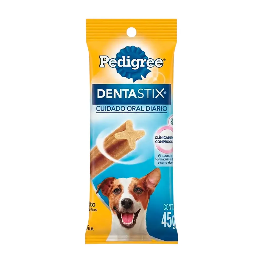 1pza Dentasitx pedigree cuidado oral diario, botana de perros adultos raza pequeña 5-10kg, 45g / 247572