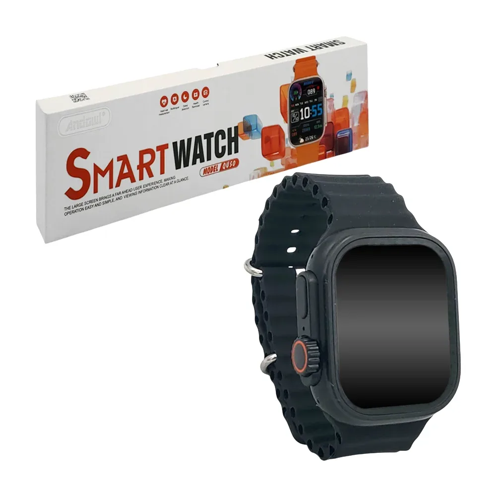 Smart watch qu50 cuadrado, magnético con correas intercambiables, color surtido