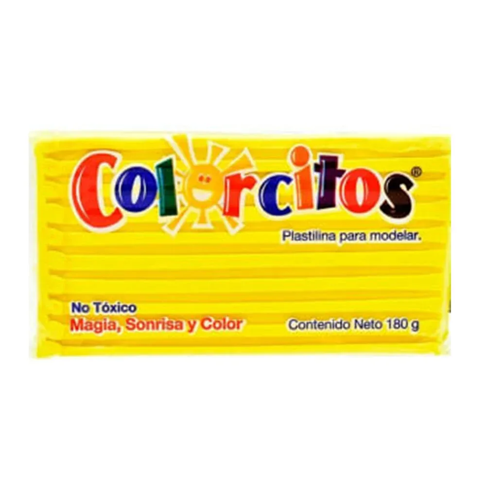 1pza Barra de plastilina para moldear colorcitos en tonos pastel 180g, variedad de colores / 263741