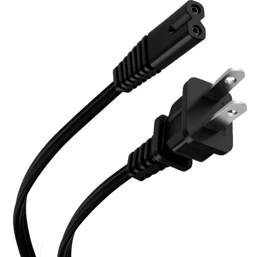 1pza Cable bifasico en color negro de 1.50m / nc-2729 / wi.63